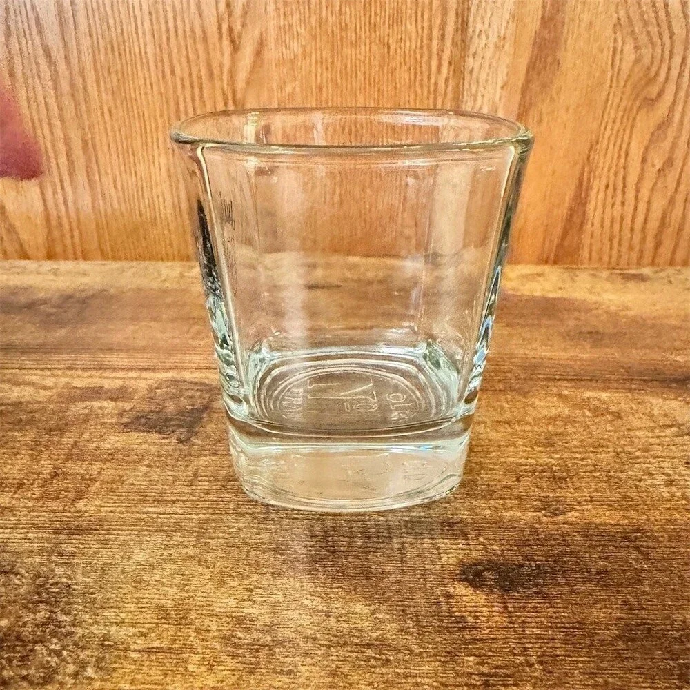 Jack Daniel's Old No. 7 Square Rocks Glass Tumbler Logo Print Embossed